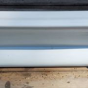 Bathroom Wall Shelf in Art Deco White Porcelain