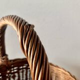 Vintage wicker basket