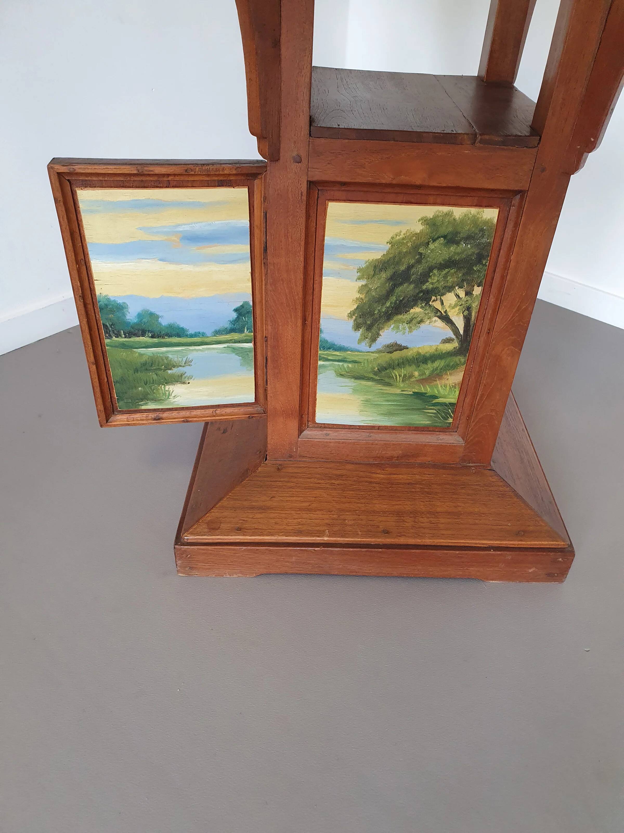 Indonesia table with marble top