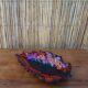 Plat vallauris rouge vintage
