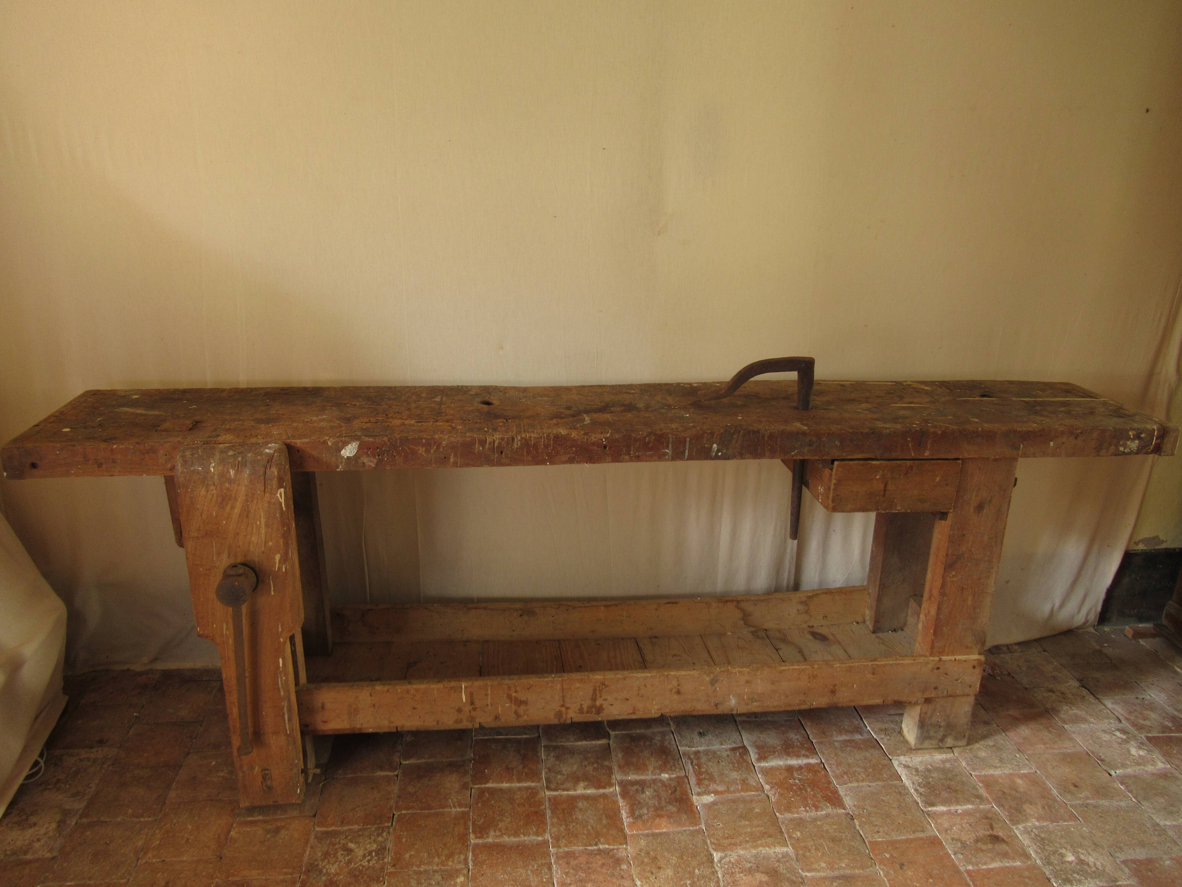 Cabinetmaker's workbench.