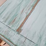 Parisian buffet with blue patina