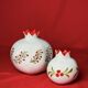 Mini Iznik ceramic Christmas vase