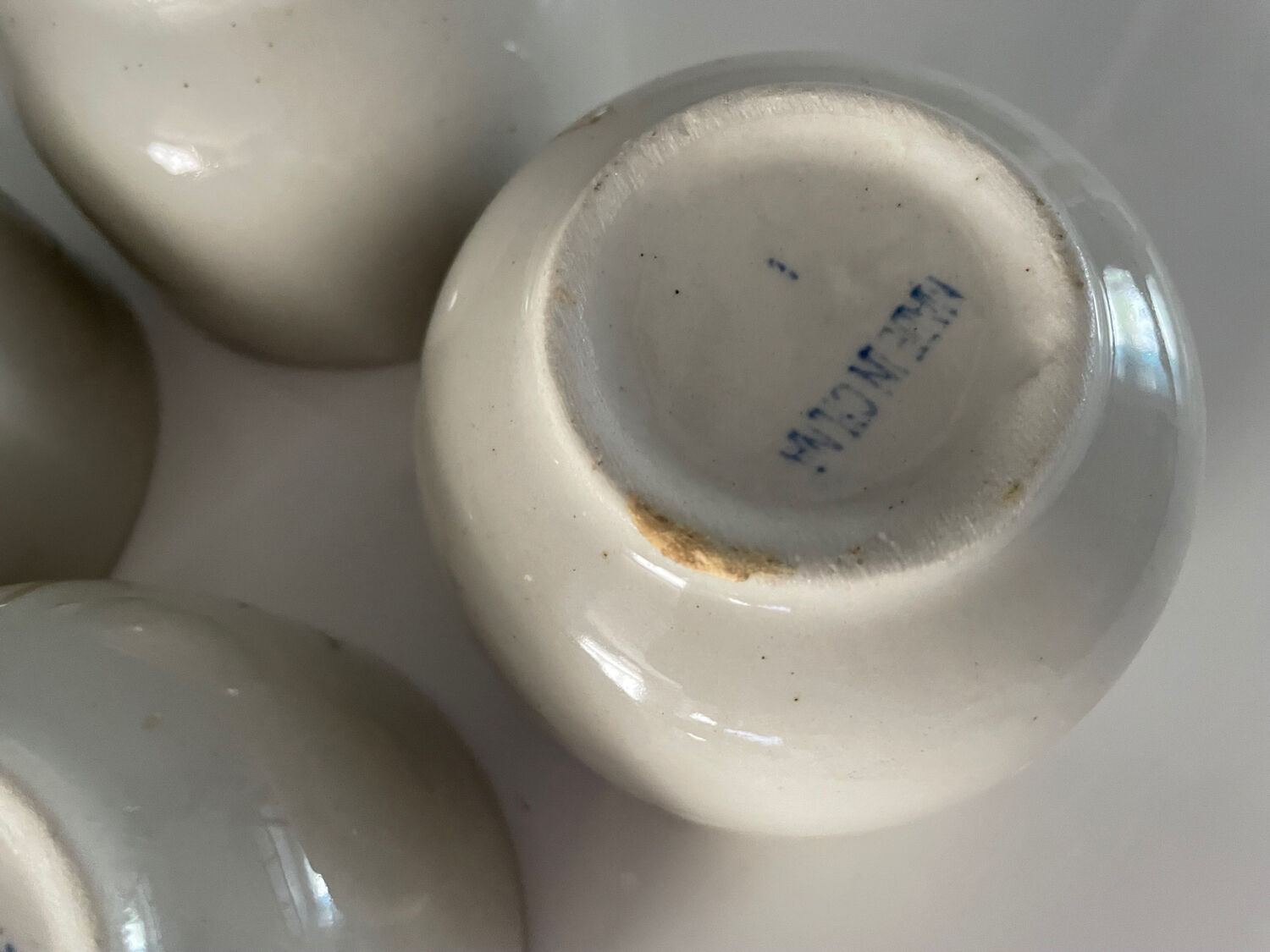 Set of 6 vintage cups