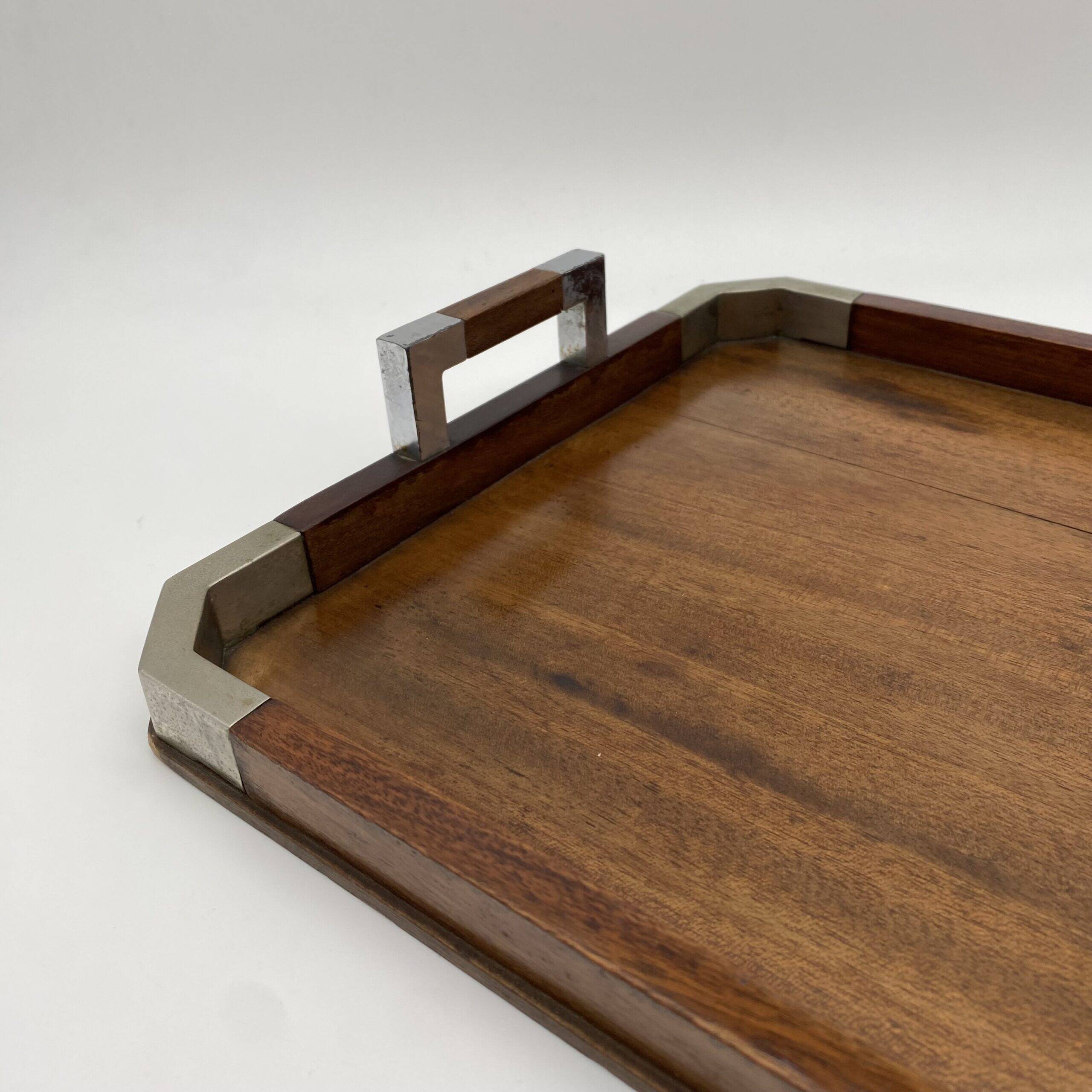 Art Deco wooden plateau – 1930s