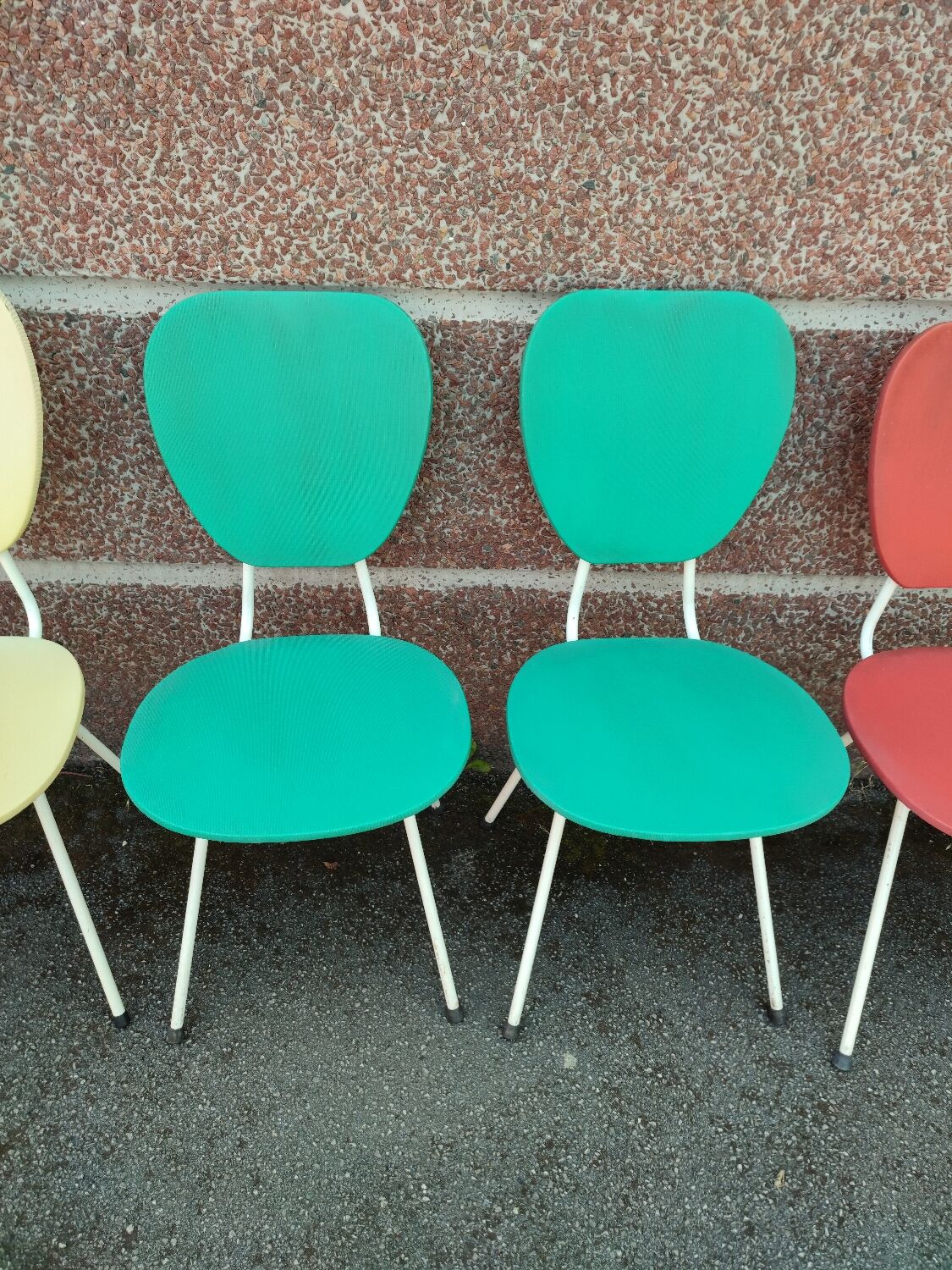 6 chaises vintage Henriette