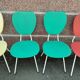 6 chaises vintage Henriette