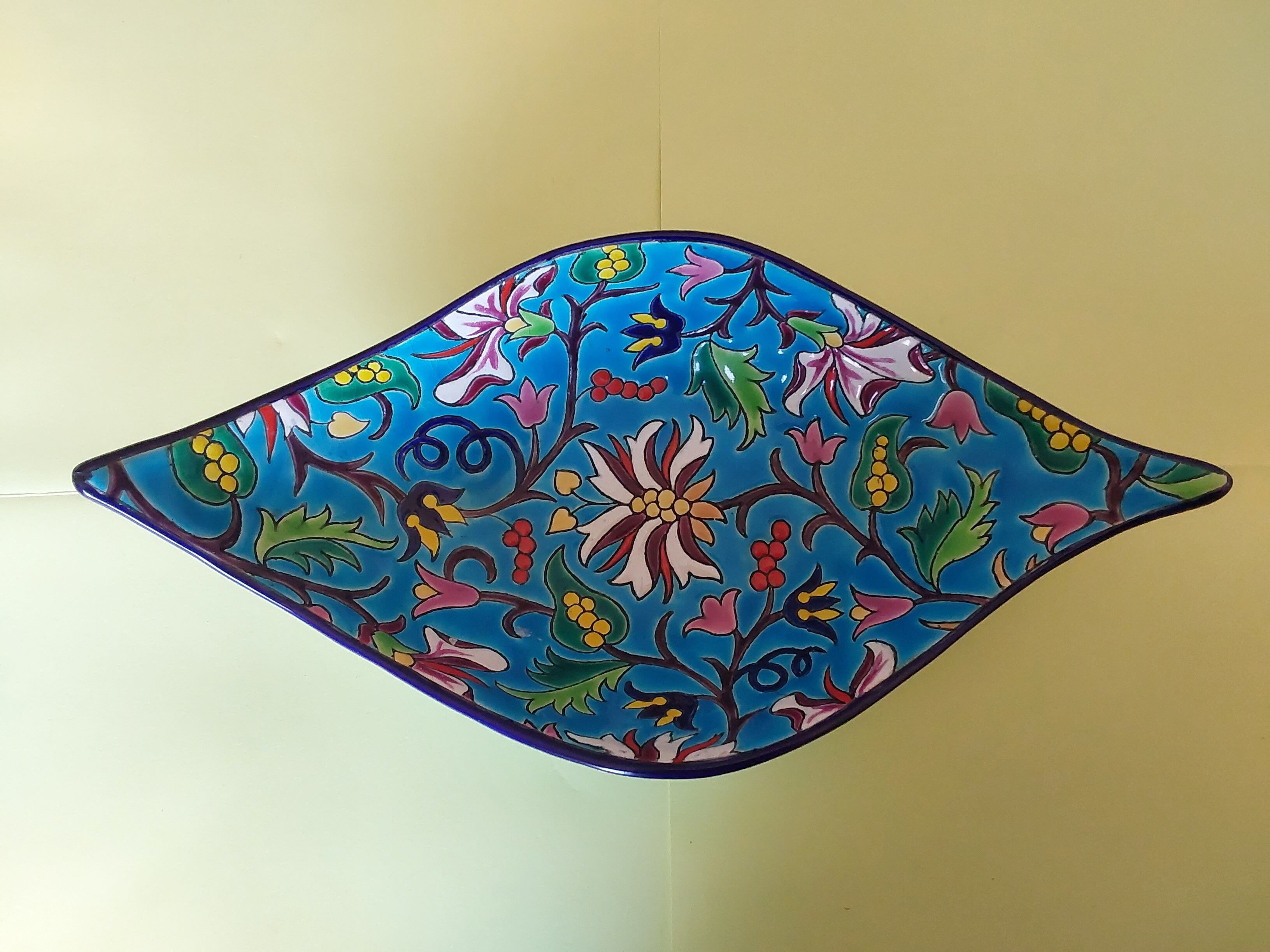 Longwy enamel fruit cup