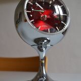 Tokyo Tokei 4 jewels vintage space age japan clock 1970 tulip foot