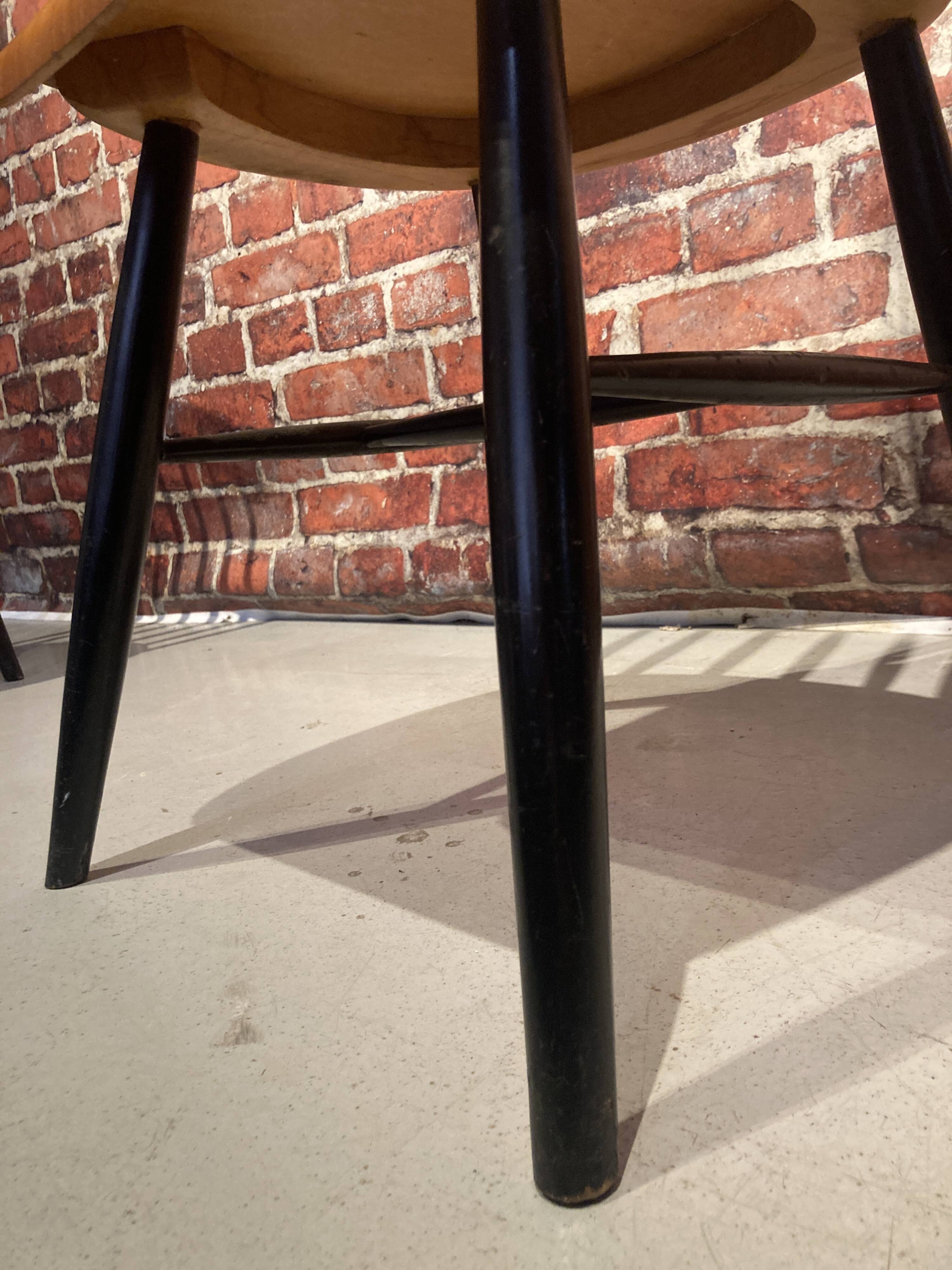 Pair of wooden chairs