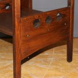 Sellette By Josef Hoffmann In Curved Wood