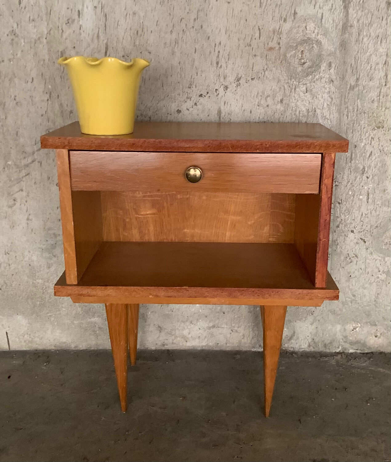 Vintage bedside table