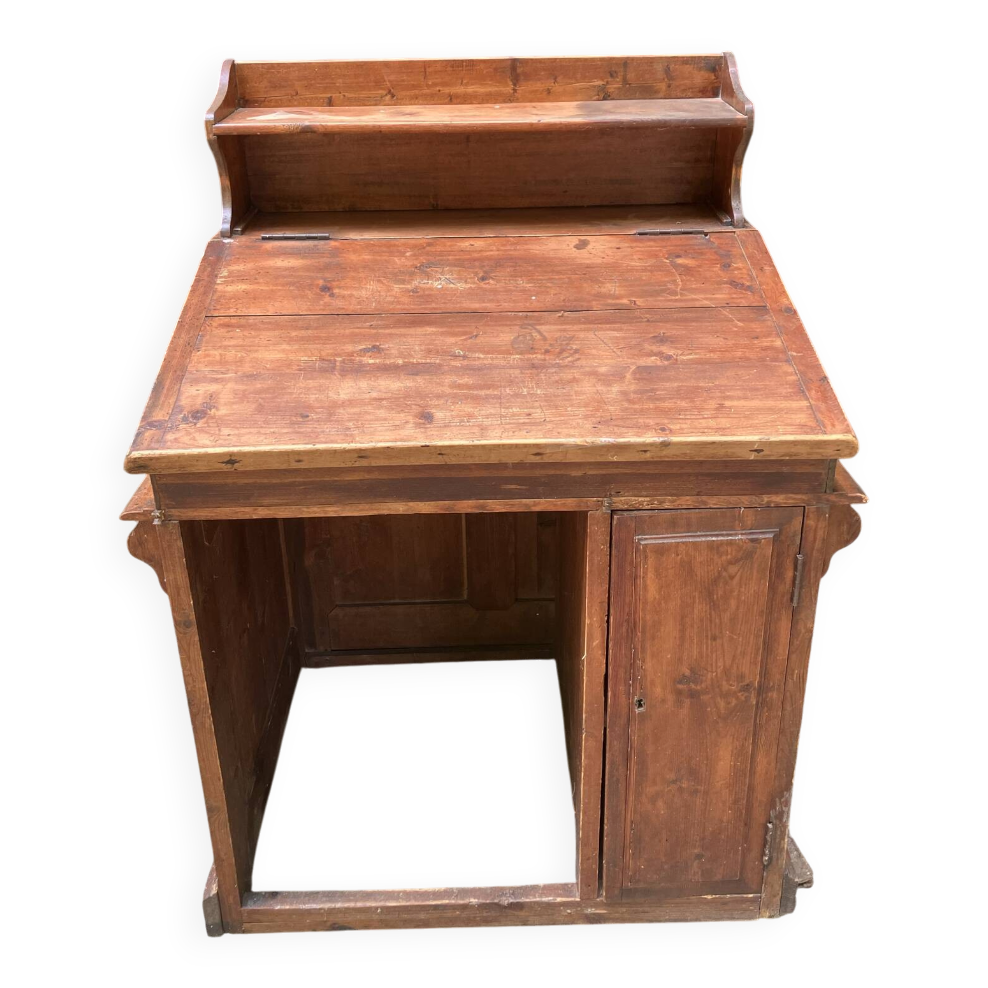 Petit comptoir bureau vintage