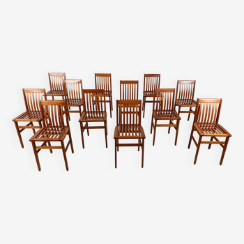 Set de 12 chaises Milano par Aldo Rossi pour Molteni