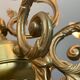 Lustre bronze 8 branches