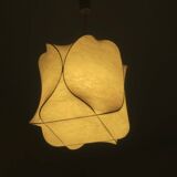 Cocoon pendant light Achille Castiglione attr., Italy 1960s