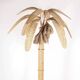 "Banana" rattan floor lamp