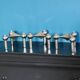 Trio of 1960's vintage candle holder by Stoff Nagel