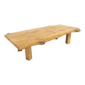 Scandinavian elm coffee table, Sweden, 1970