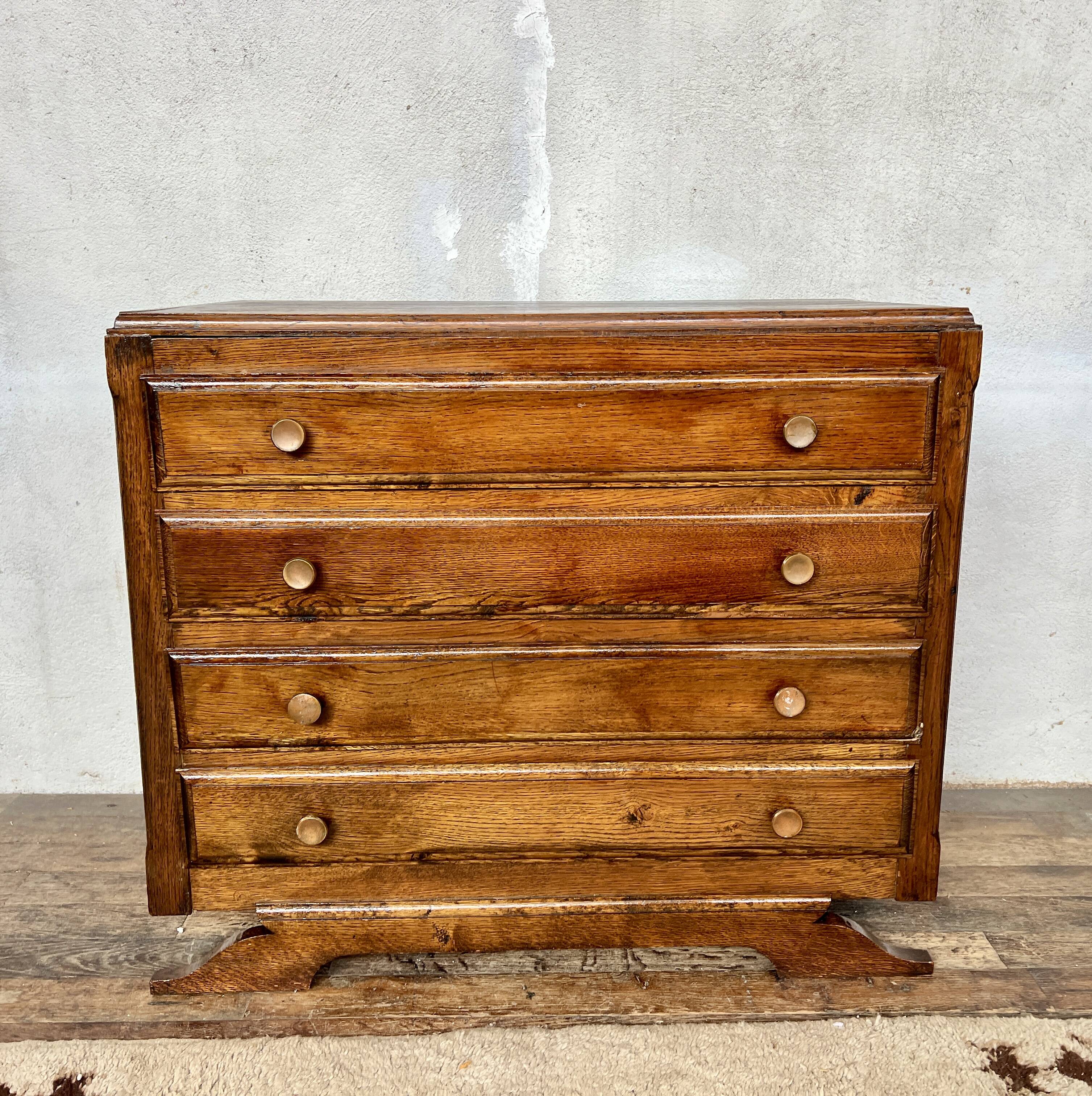 Commode vintage années 50 – Élégance rétro & esprit Art déco