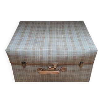 Old cardboard suitcase