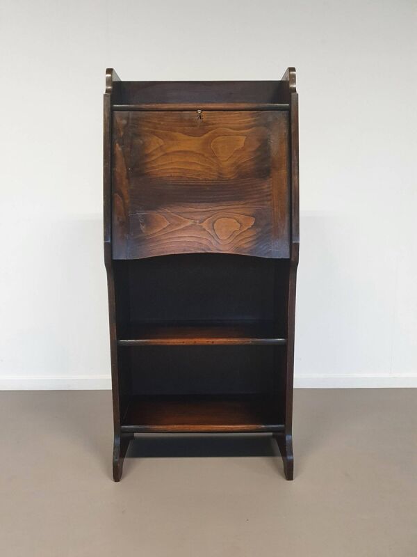 Petit secrétaire Interbellum Large 54 - Hauteur 128 - Profondeur 28 cm