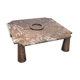 Set of 2 marble coffee tables by Angelo Mangiarotti, 1975