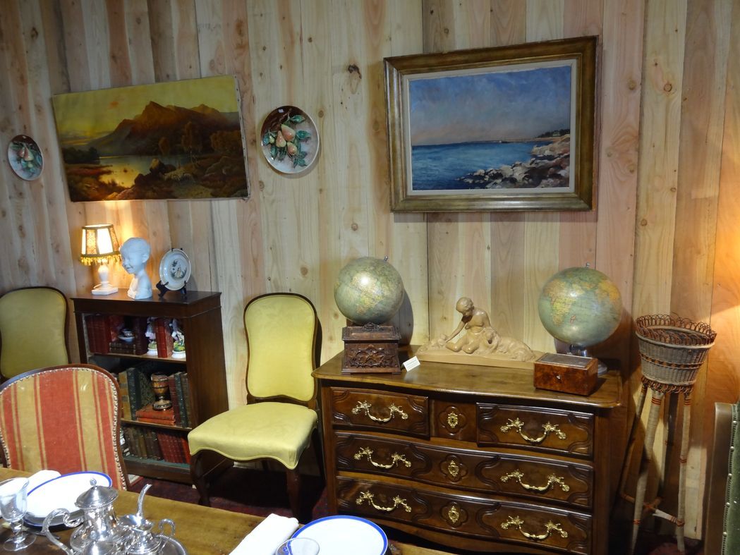 Oil on canvas, Port de Concarneau, 90x70 cm, 1949, marine Bretagne