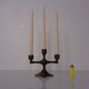 Brutalist Bronze Candleholder, 1960s