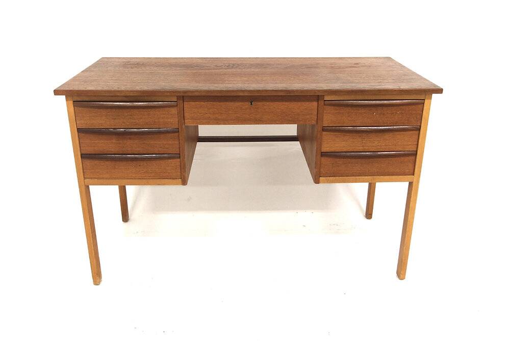 Scandinavian teak desk, Sweden, 1960