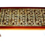 Coffee table, Severin Hansen for Haslev M-belfabrikk Royal Copenhagen, Denmark, 1960