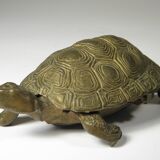 "turtle" ashtray in brass