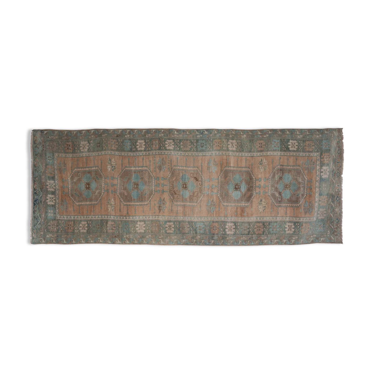 Turkish Karapinar Runner, 1970s 152 x 401 cm