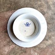 Jules Vieillard Bordeaux ironstone cake plate, "Louis XV" service