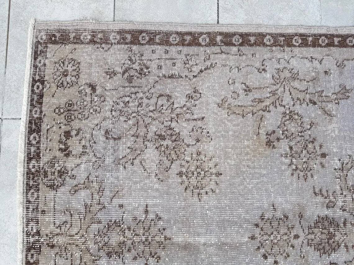 Tapis Oushak antique bohémien sku v772