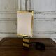 Lampe italienne Romeo Rega en laiton et laque XXe