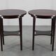 1930s pair of restored Thonet side tables No. 206, Czechoslovakia