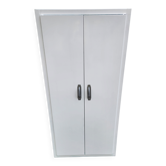 Armoire en métal industriel Vintage 1960-1970