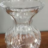 Vase ancien en cristal de bohème