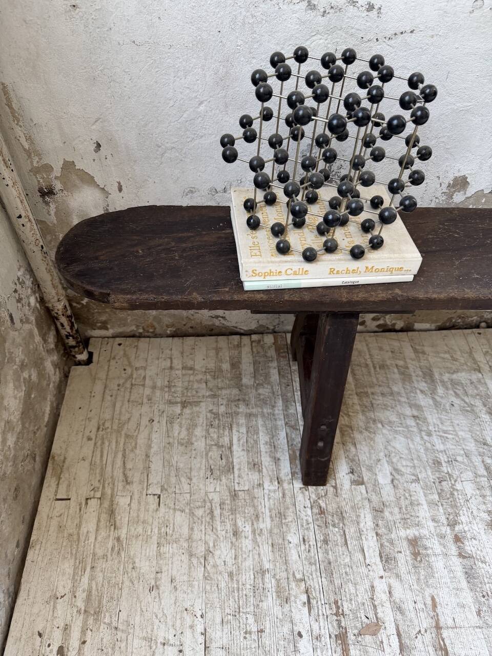 Oak farm bench 1950 220cm