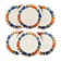 Set of 6 dessert plates Acapulco by Villeroy & Boch - 1970s