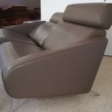 Steiner Faubourg model sofa and 2 poufs