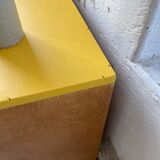 Furniture chest of drawers two-tone 60s
