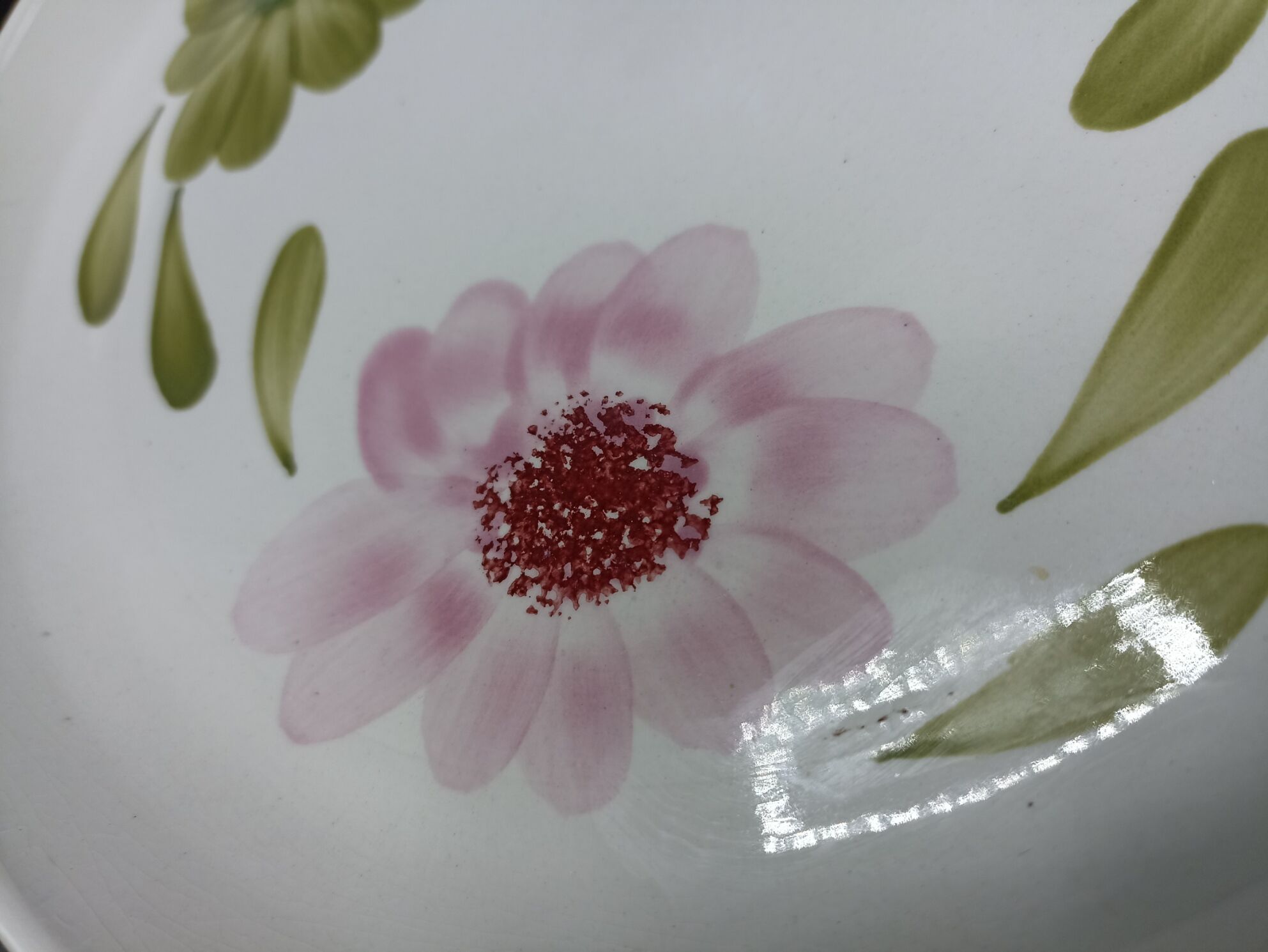 5 mismatched plates Digoin-Sarreguemines