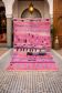 Moroccan pink wool rug 300cm x 150cm