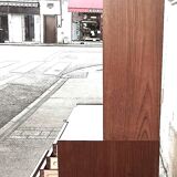 Double teak cabinet from the 1950s by Hans Wegner for RY Mobler, height 180 cm.