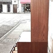 Double teak cabinet from the 1950s by Hans Wegner for RY Mobler, height 180 cm.
