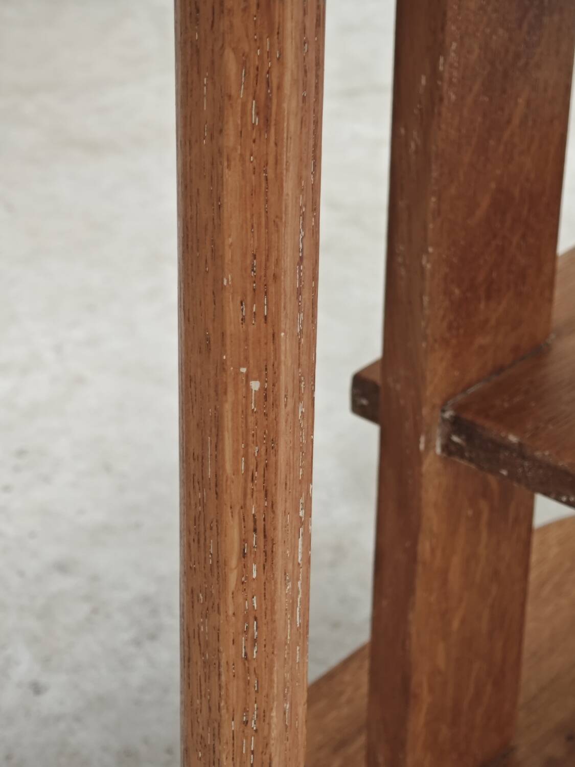 Asymmetrical Art Deco side table or pedestal table by Michel DUFFET 1930