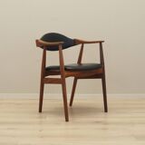 Ensemble de six chaises en teck, design danois, années 1970, fabrication : Farstrup Møbler