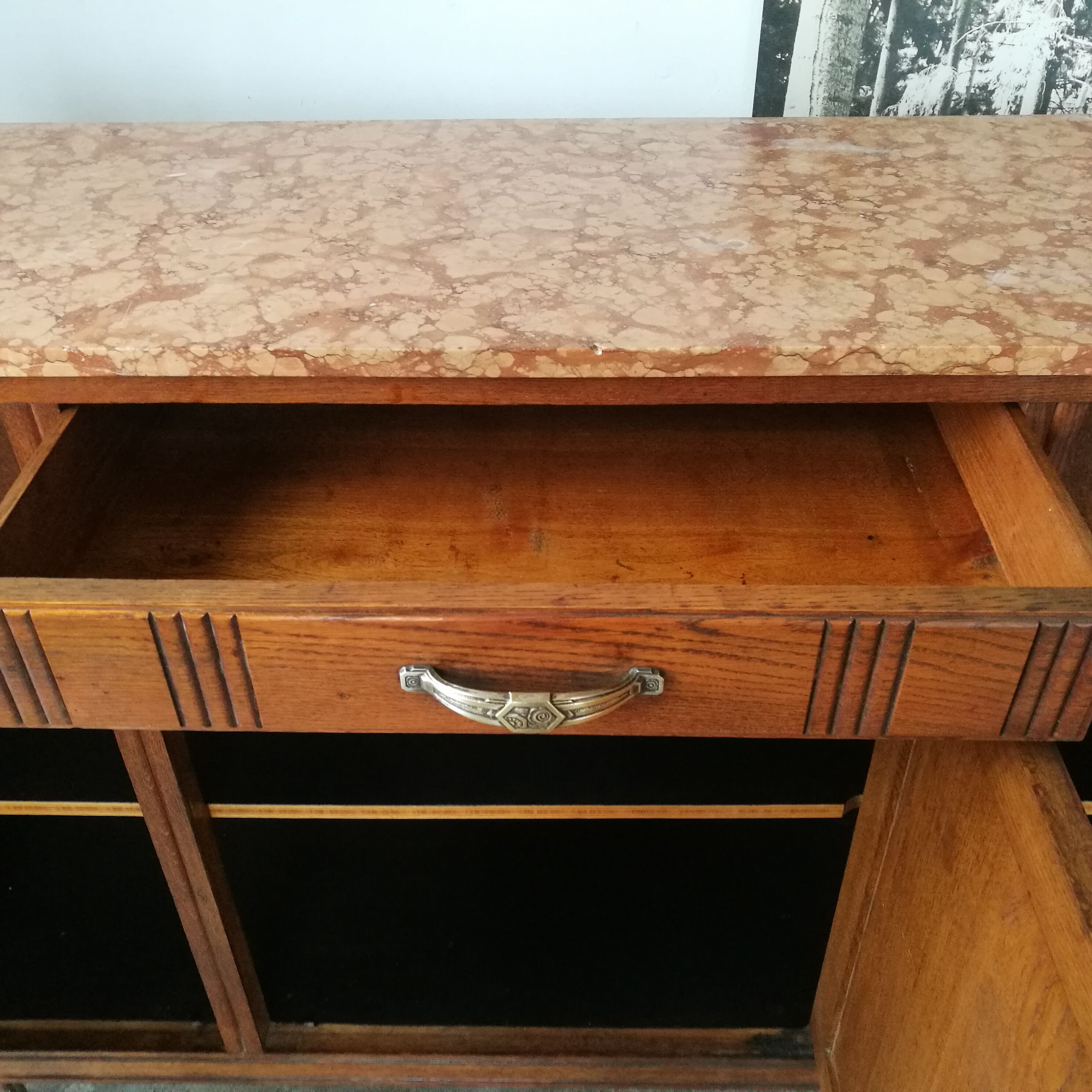 Buffet art deco oak
